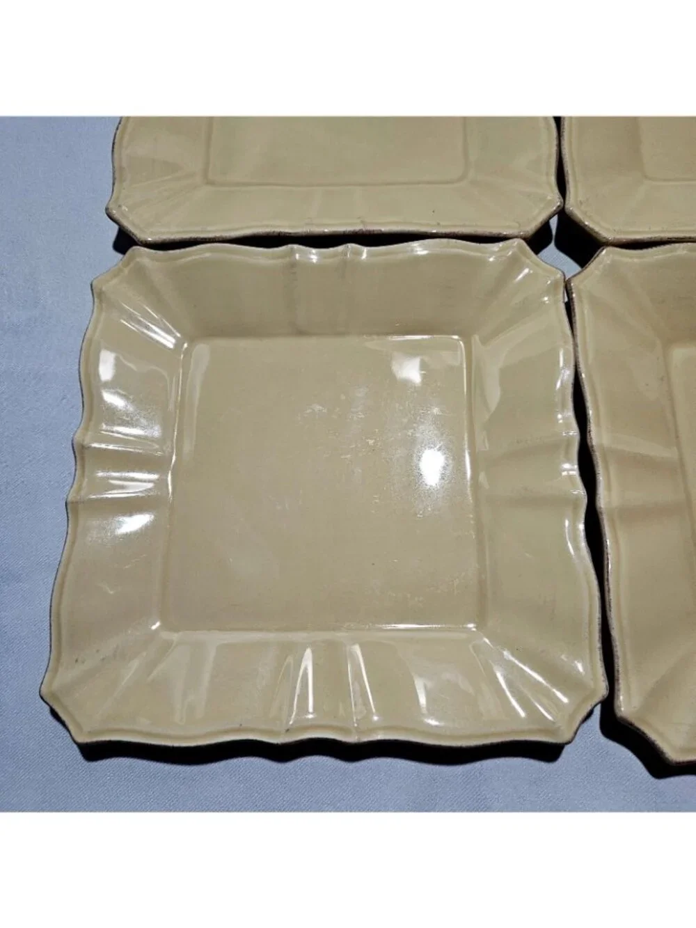 4 Daniel Cremieux Nouveau Empire Butter Salad Dessert Plates 8.5